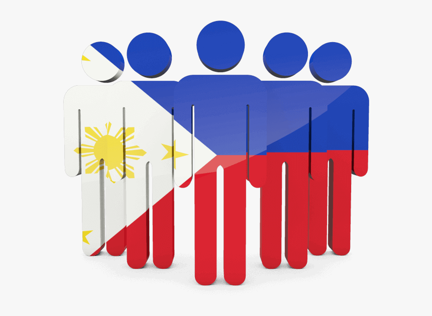 Philippines Flag With People , Png Download - Philippine Flag With People, Transparent Png, Free Download