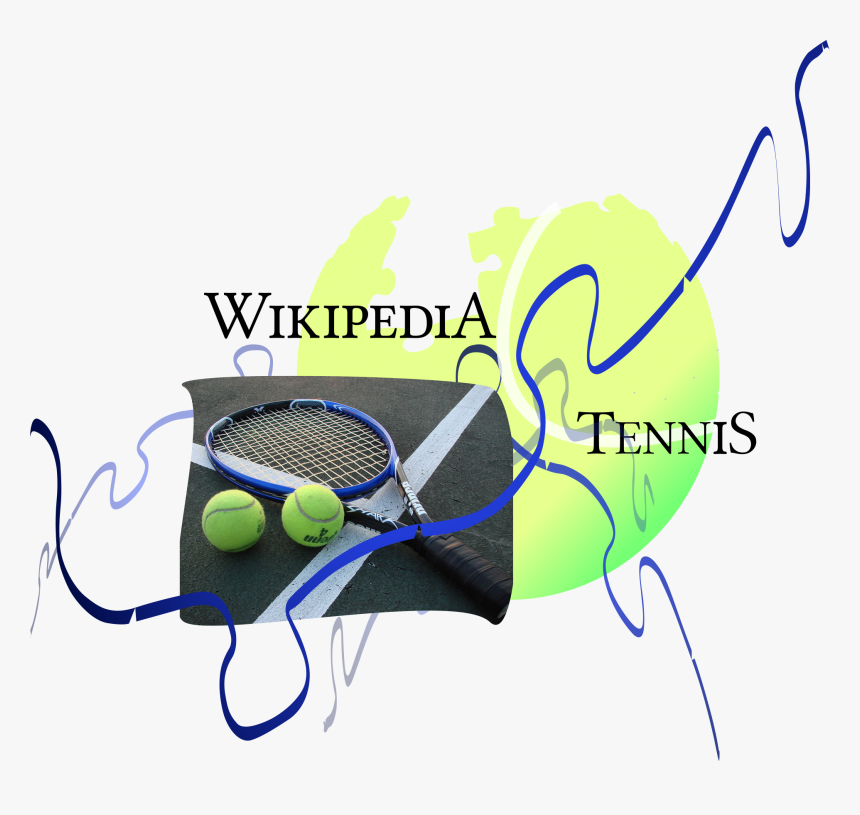 Wikipedia Tennis Logo V3 Raquet - Soft Tennis, HD Png Download, Free Download