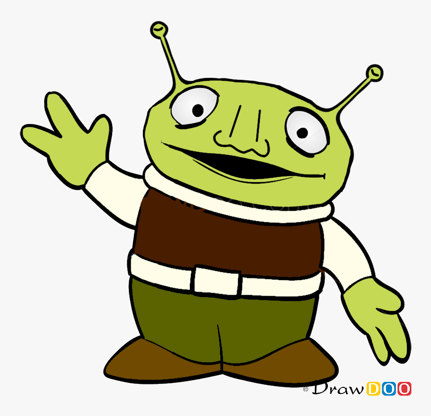 Toy story alien sales drawing
