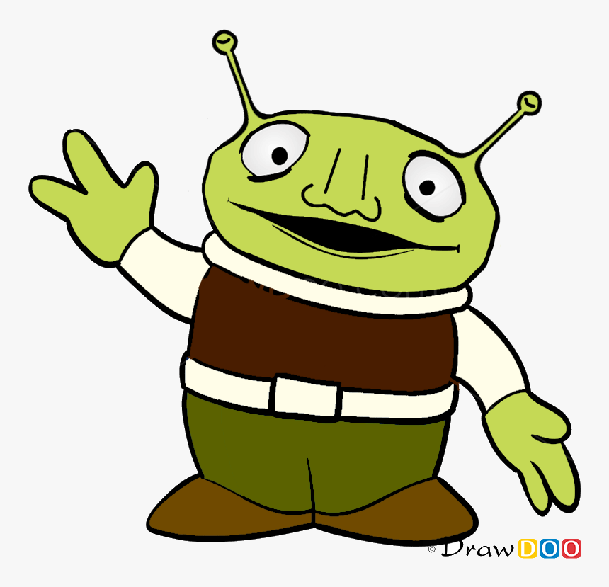 Toy Story Alien Drawing, HD Png Download, Free Download