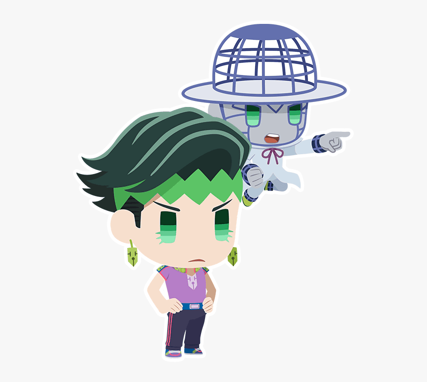 Unit Rohan Kishibe - Jjba Pitter Patter Pop Rohan, HD Png Download, Free Download