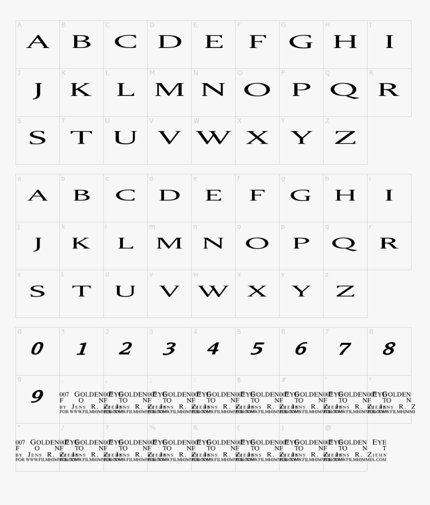 James Bond Font , Png Download - James Bond Font, Transparent Png, Free Download