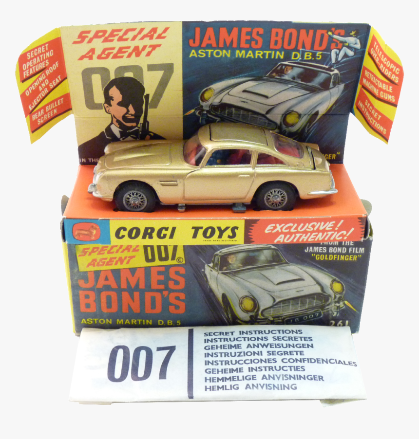 Corgy James Bond , Png Download - Corgi Toys, Transparent Png, Free Download