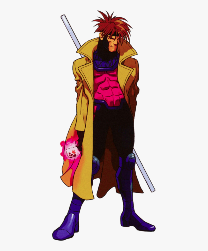 X Men Gambit - Marvel Vs Capcom Gambit, HD Png Download, Free Download