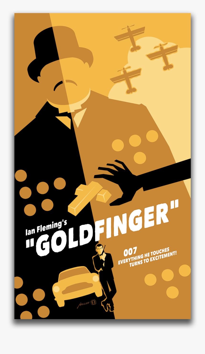 Minimalist James Bond Movie Posters, HD Png Download, Free Download