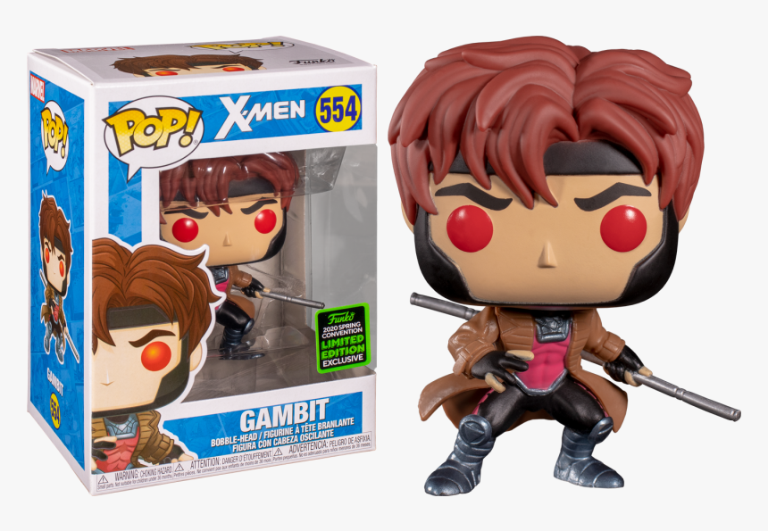 Gambit Pop Vinyl Figure - Funko Pop X Men Gambit, HD Png Download, Free Download