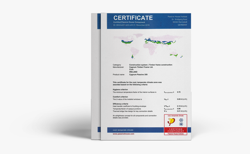 Passive House Certificate Exp Dec - Enterprise Software, HD Png Download, Free Download