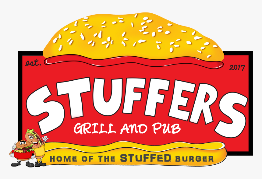 Stuffer Grill Pub Home Of The Stuffed Burgers Burger, HD Png Download, Free Download