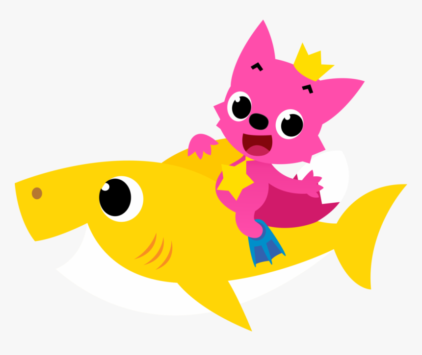 Baby Shark Png Pinkfong Baby Shark Logo Png Transparent Png