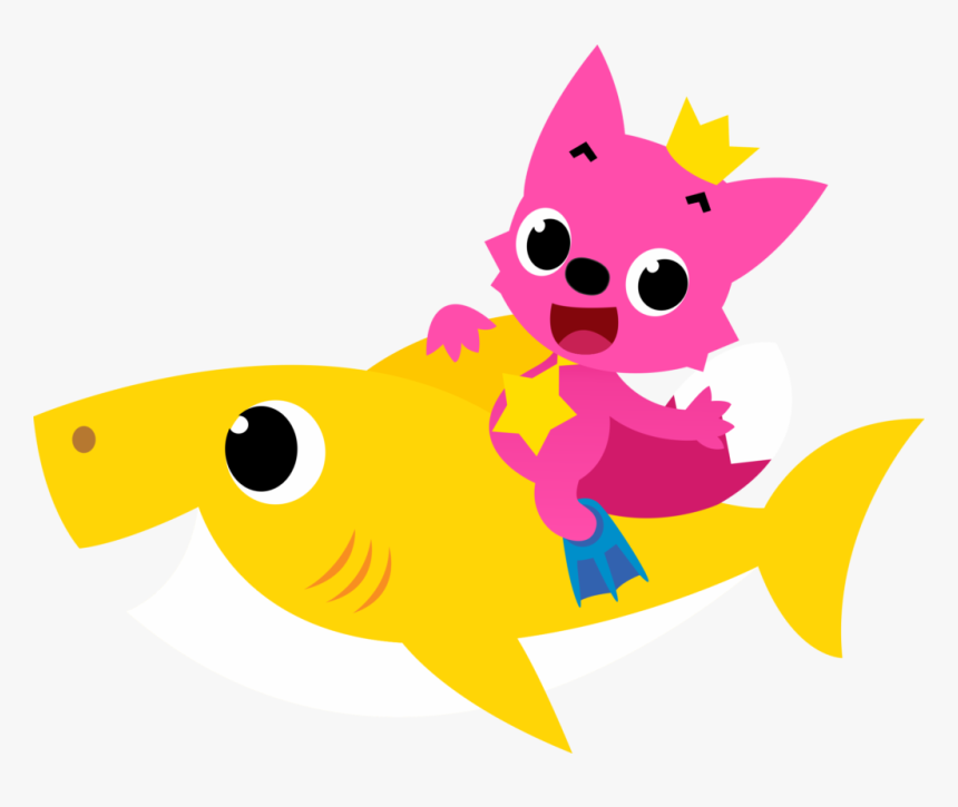 Baby Shark Png - Pinkfong Baby Shark Logo Png, Transparent Png, Free Download