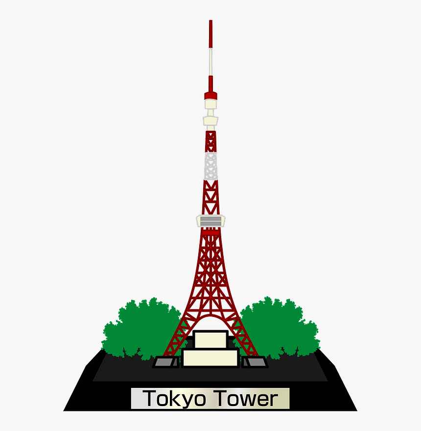 Tokyo Tower Model Clipart - Tower, HD Png Download, Free Download