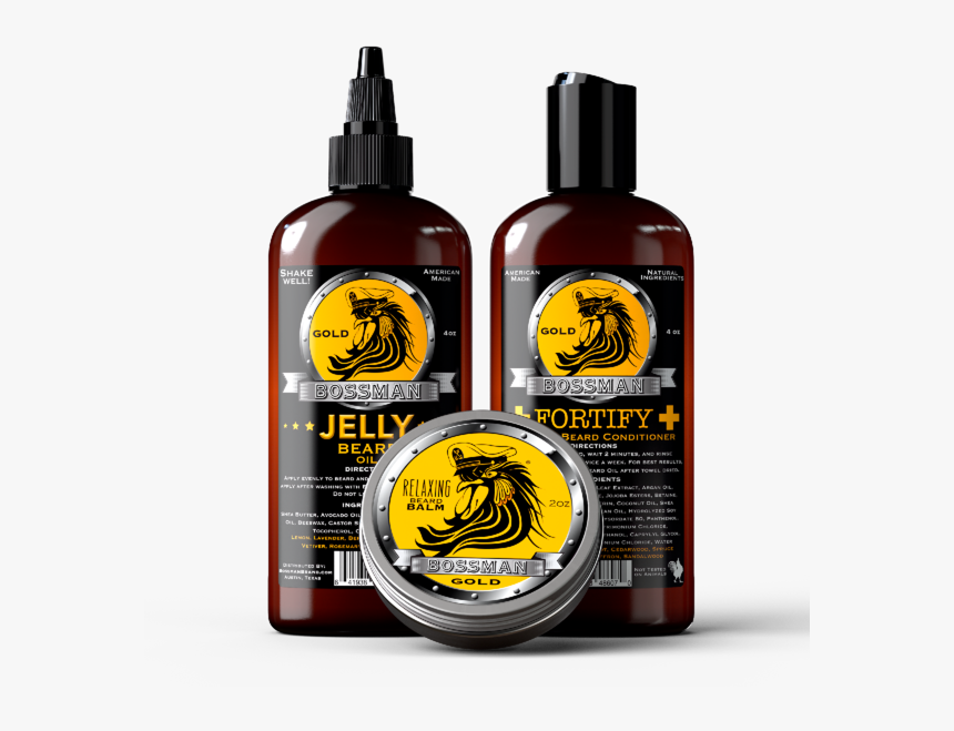 Beard Oil Bossman Jelly , Png Download - Bossman Beard, Transparent Png, Free Download