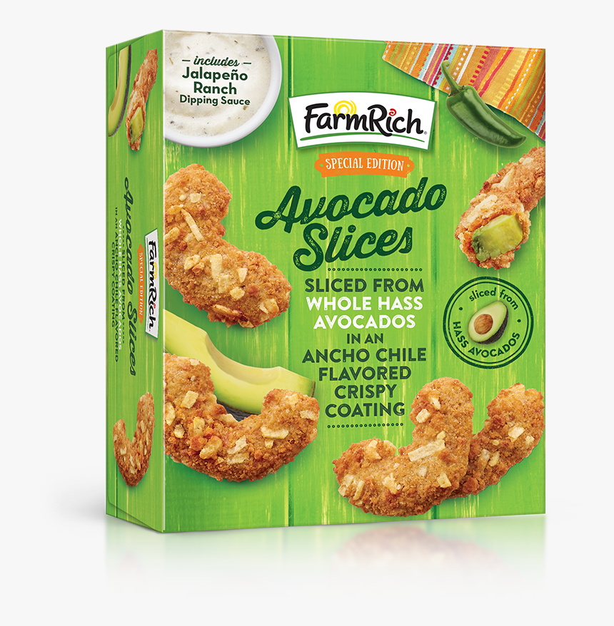 Avocados Png , Png Download - Farm Rich Avocado Slices, Transparent Png, Free Download