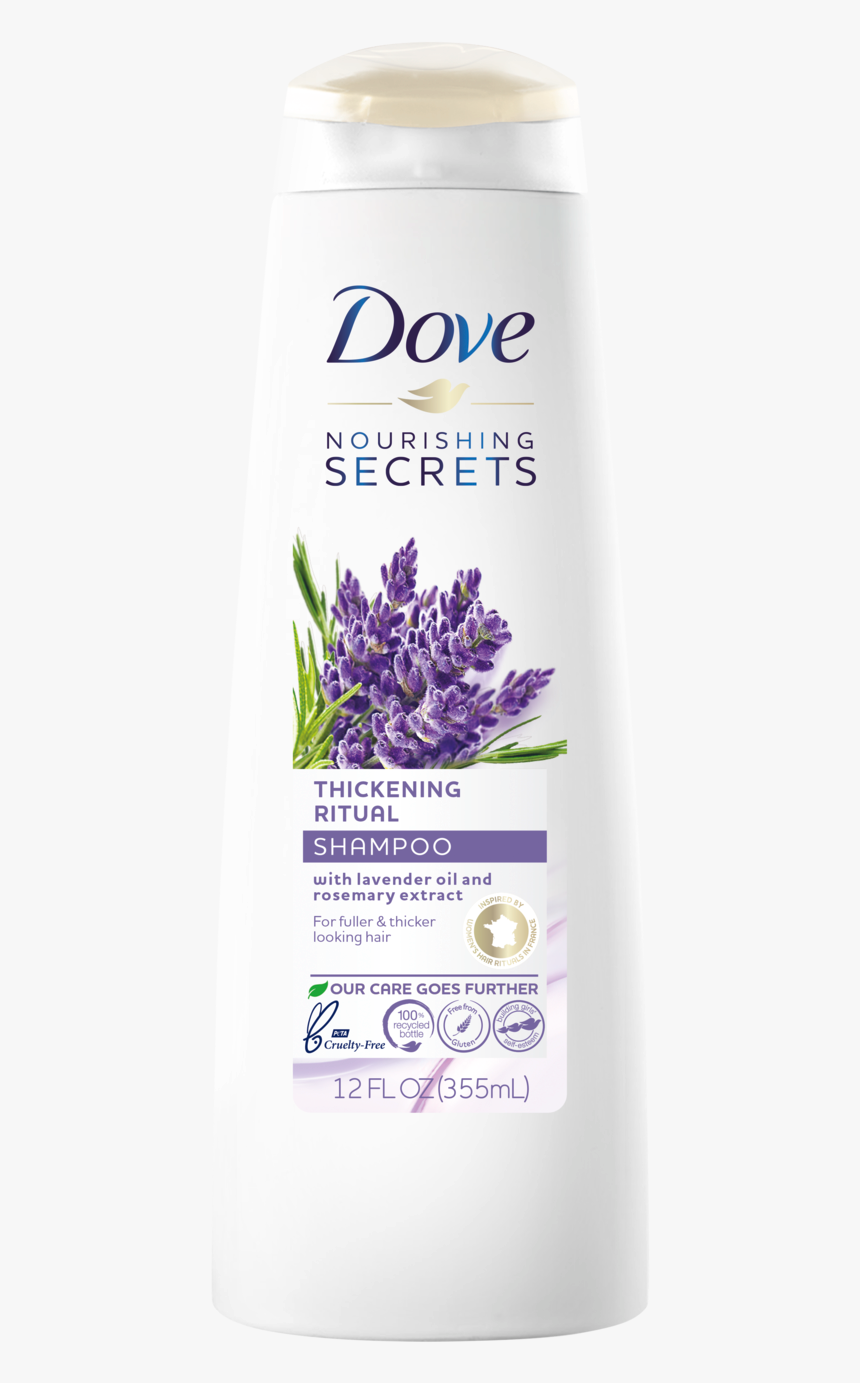 Dove Nourishing Secrets Thickening Shampoo 12oz - Dove Nourishing Secrets Thickening Ritual Conditioner, HD Png Download, Free Download