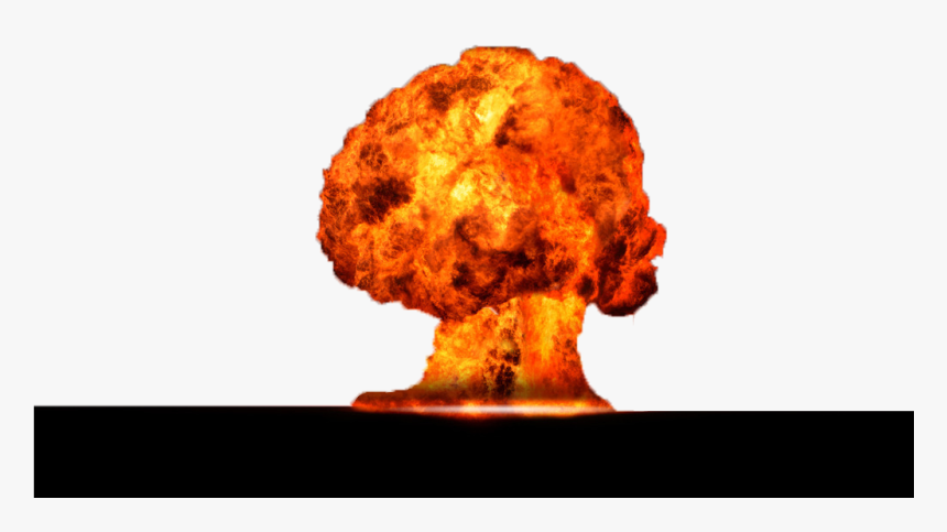 Get Active Or Get Radioactive - Mushroom Cloud Nuclear Explosion, HD Png Download, Free Download