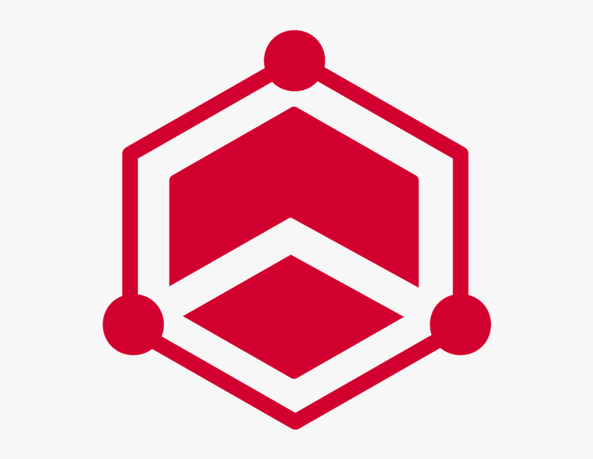 Nizu Logo Brand Red Trinity Hexagone Hexagon Icon Logo - Network Analysis Icon, HD Png Download, Free Download