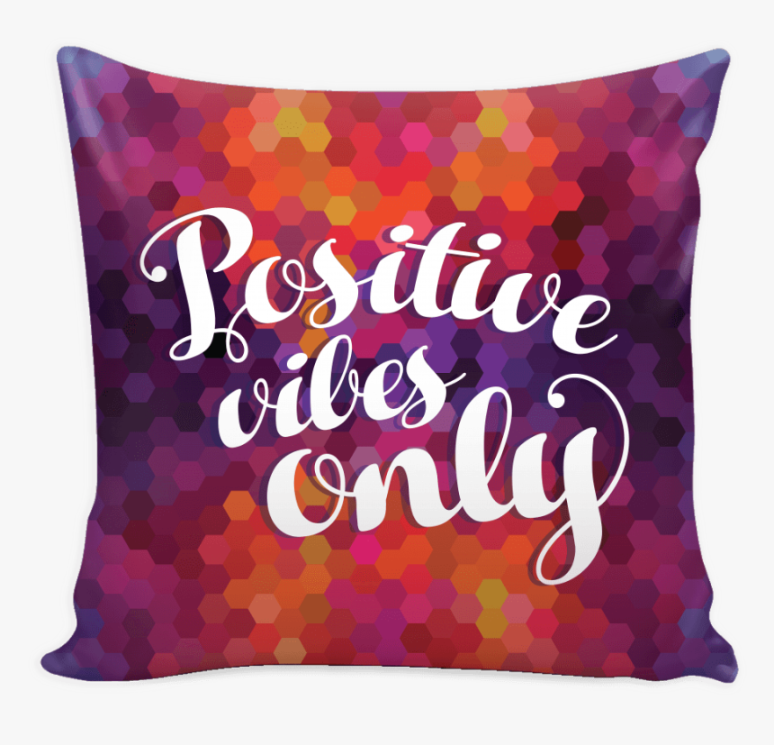 Clip Art Library Library Positive Vibes Only Hexagon - Cushion, HD Png Download, Free Download