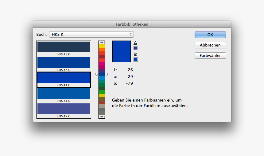 Farbauswahl Von Hks 43 K Im Buch Hks K In Adobe Photoshop - Hks 42 In Cmyk, HD Png Download, Free Download