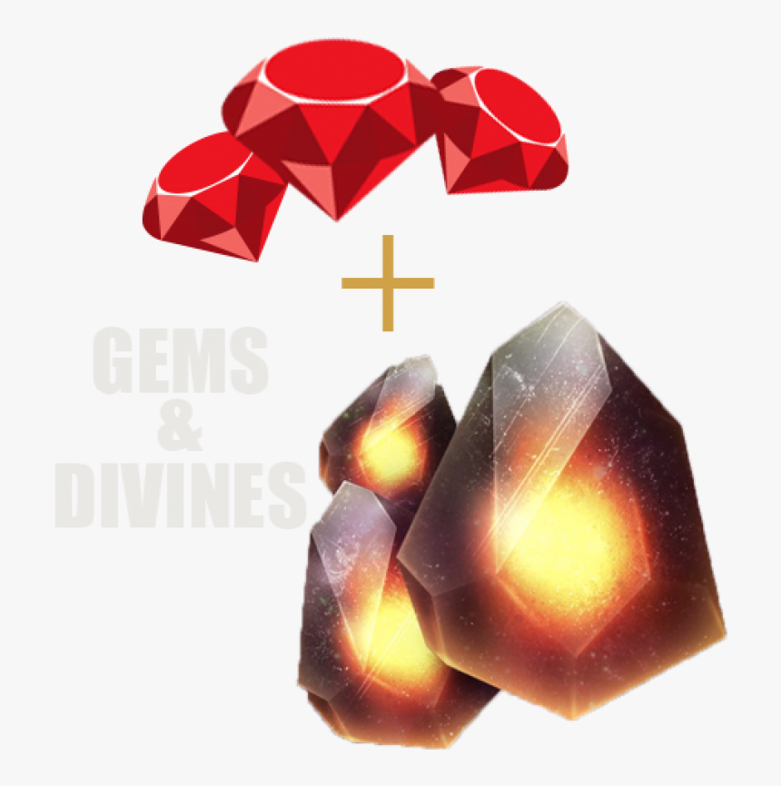 250k Red Gems & 5k Divine Gems - Dawn Of Titans Gems, HD Png Download, Free Download