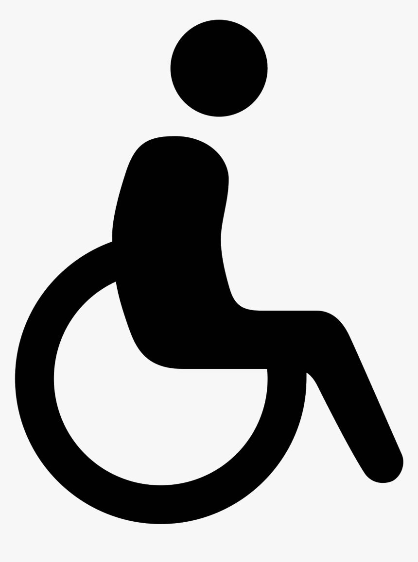 Handicap Vector - Wheel Chair Icon Png, Transparent Png, Free Download