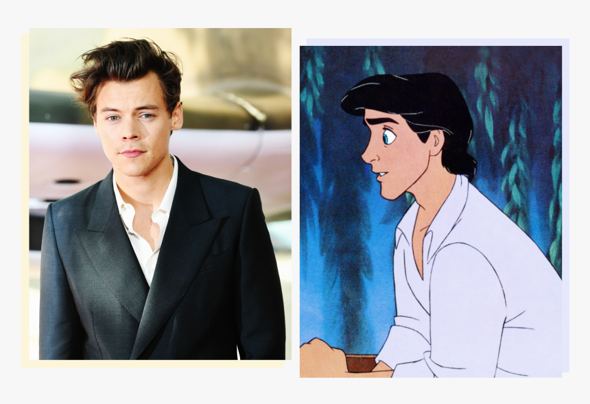Harry Styles And Prince Eric - Cast For The New Little Mermaid, HD Png Download, Free Download