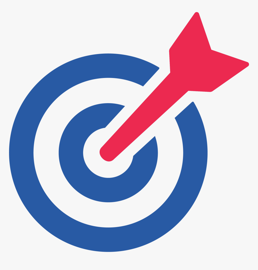 Transparent Bullseye Png - Vector Career Objective Icon, Png Download, Free Download