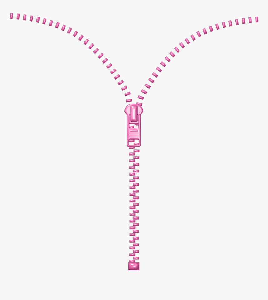 Pink Zip Decoration Png Clipart Picture - Zip Transparent Background, Png Download, Free Download