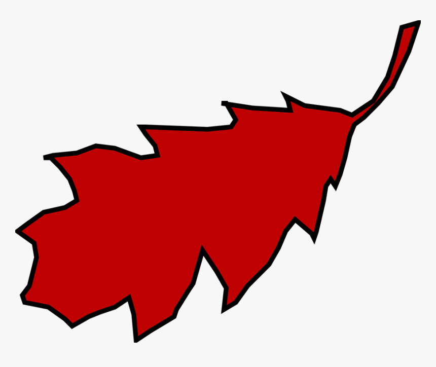 Fall Leaves Clip Art Png - Red Leaves Clip Art, Transparent Png, Free Download