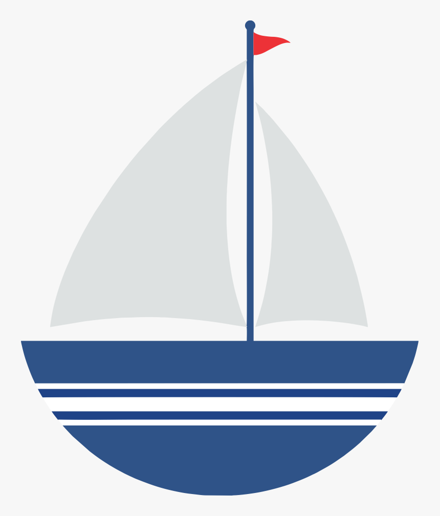 Marinheiro Cute - Barco - Nautical Boat Blue Png, Transparent Png, Free Download