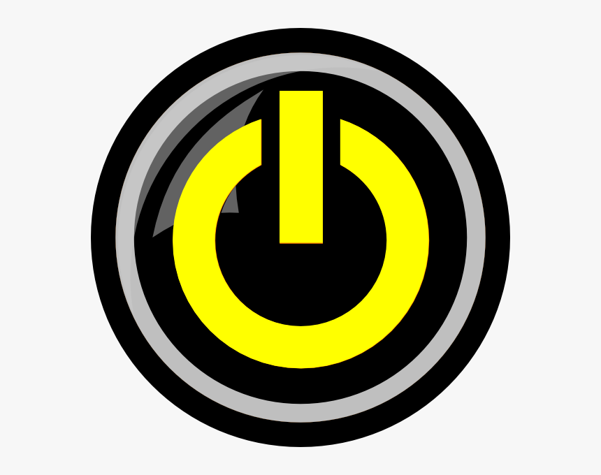 Power Button Logo Gif, HD Png Download, Free Download