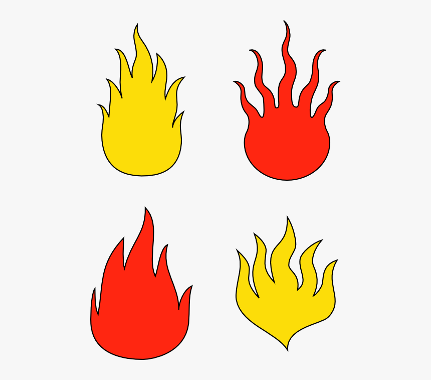 Llama Fuego Png - Cómo Se Dibuja El Fuego, Transparent Png, Free Download