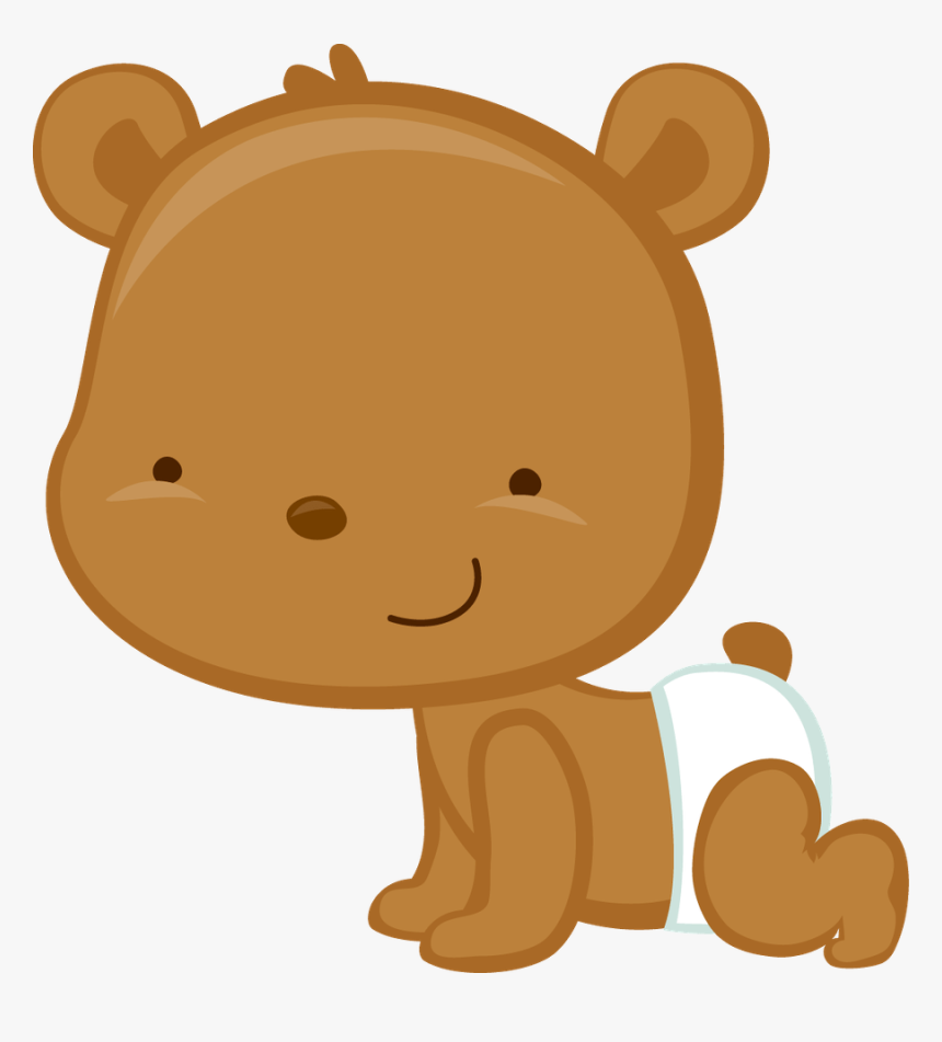Baby Bear In Diaper Cartoon, HD Png Download, Free Download