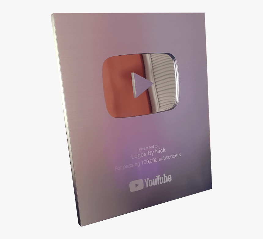 Silver Play Button 2018 Png, Transparent Png, Free Download