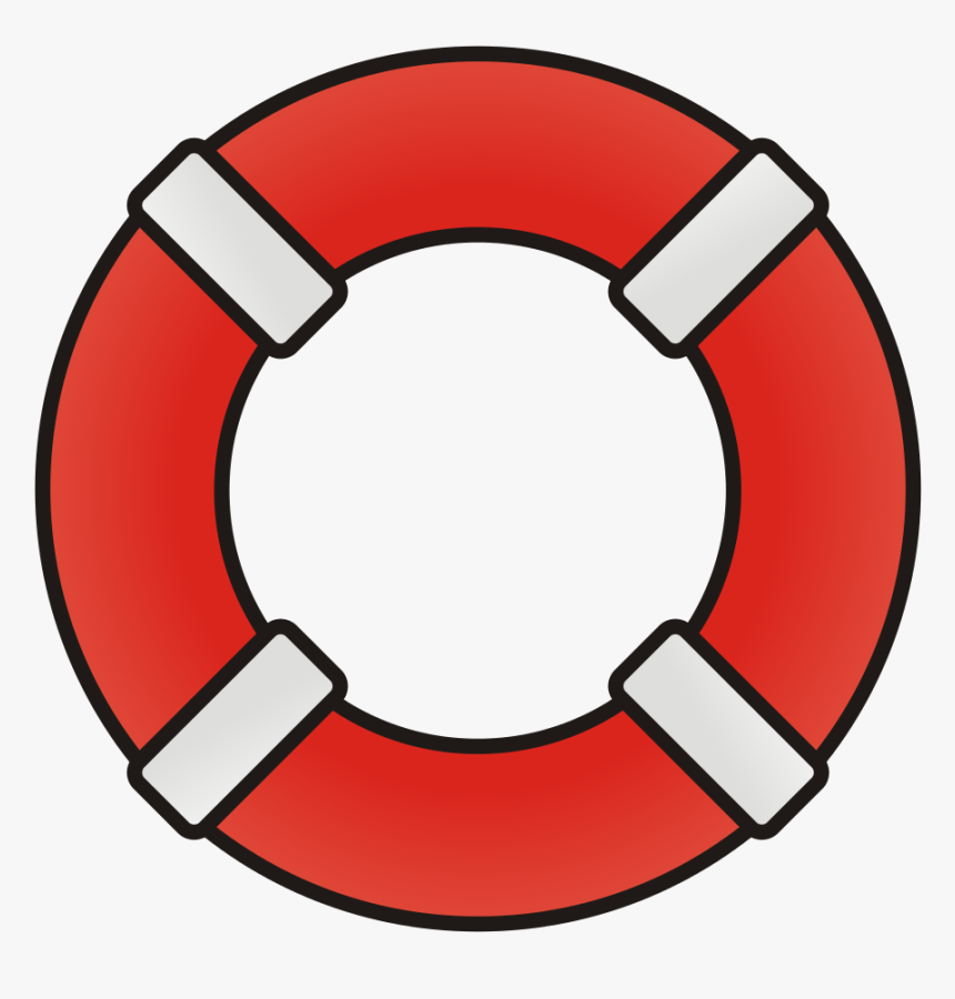 Life Preserver No Shadow - Life Vest Clip Art, HD Png Download, Free Download