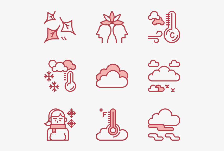 Weather - Calor Y Frio Icono, HD Png Download, Free Download