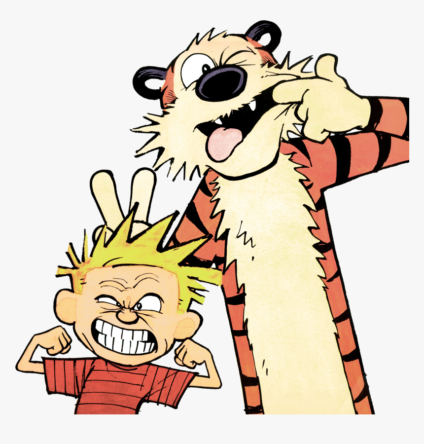 Download Calvin And Hobbes Png File - Calvin And Hobbes Color, Transparent Png, Free Download