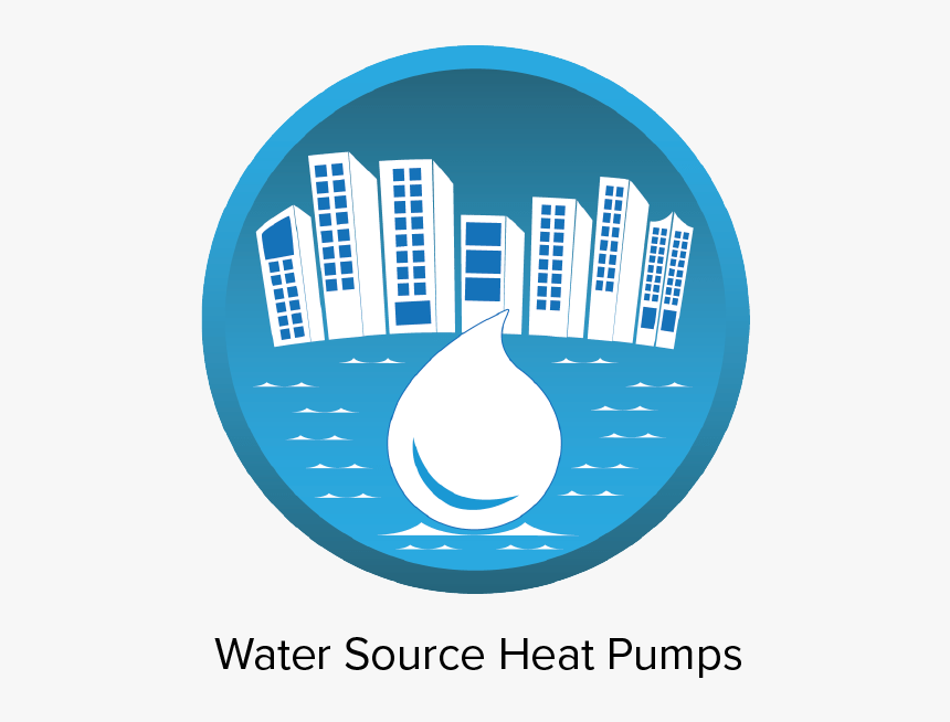 Water Source Heat Pumps Icon - Circle, HD Png Download, Free Download