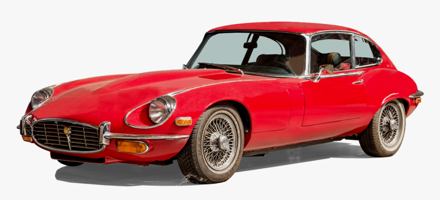 Isolated, Jaguar, E-type, Classic, Automotive, Luxury - Jaguar Car E Type Png, Transparent Png, Free Download