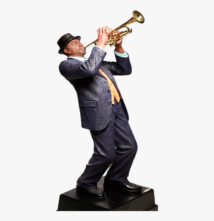 Man Playing A Trumpet Png, Transparent Png, Free Download