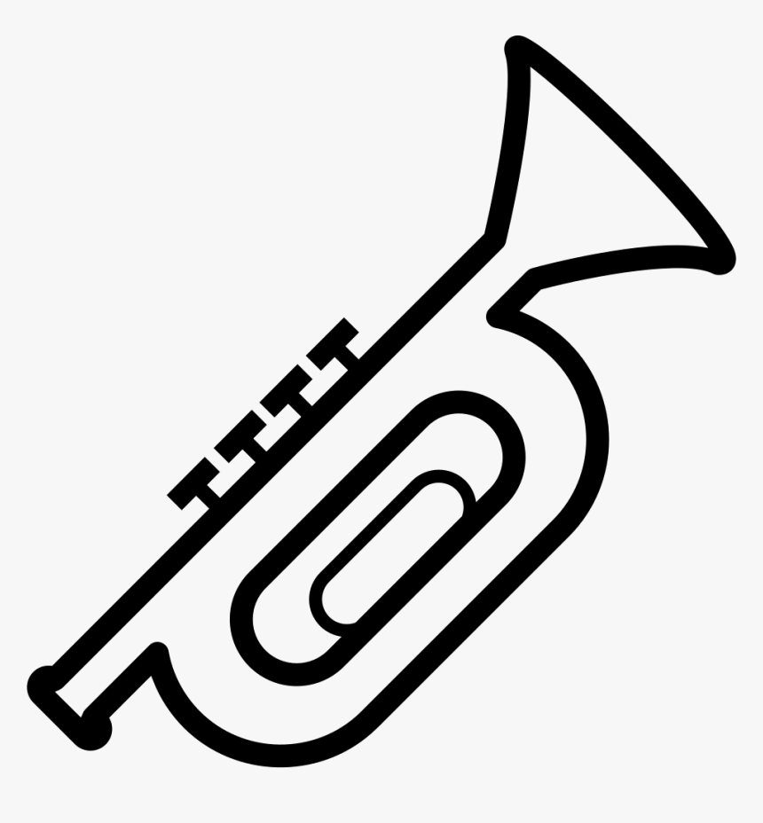 Trumpet Template, HD Png Download kindpng
