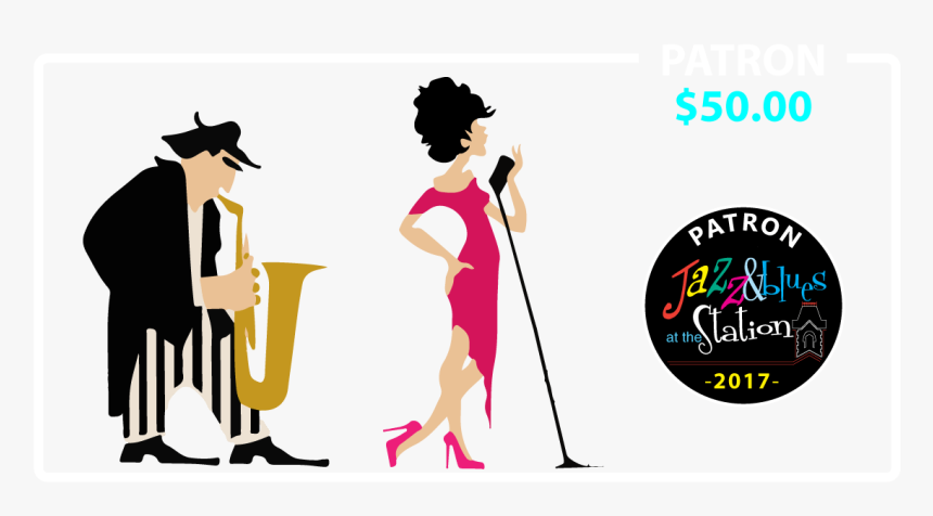 Jazz And Blues Patron - Jazz Music Vector, HD Png Download, Free Download