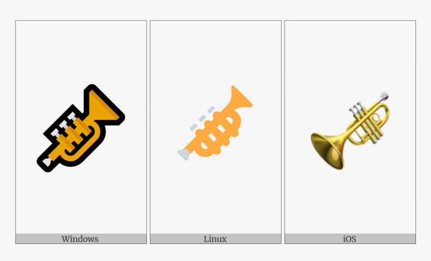 Trumpet On Various Operating Systems - Trumpet, HD Png Download, Free Download