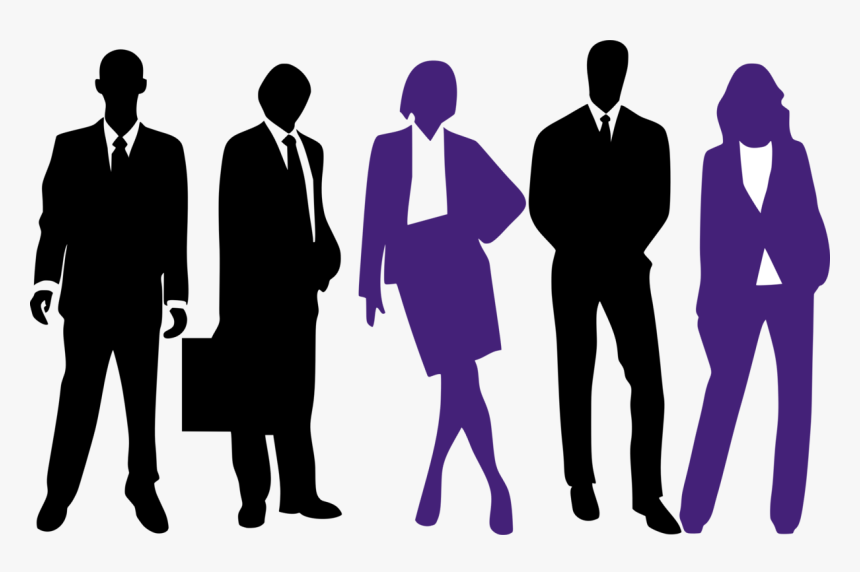 Standing,human Behavior,management - Business Woman Icon Png, Transparent Png, Free Download