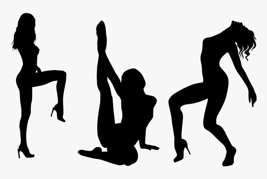 Transparent Fitness Silhouette Png - Sexy Woman Silhouette Png, Png Download, Free Download