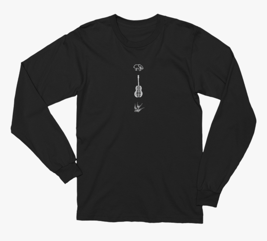 Shawn"s Tattoos Unisex Long Sleeve T-shirt In Black - Sleeve, HD Png Download, Free Download