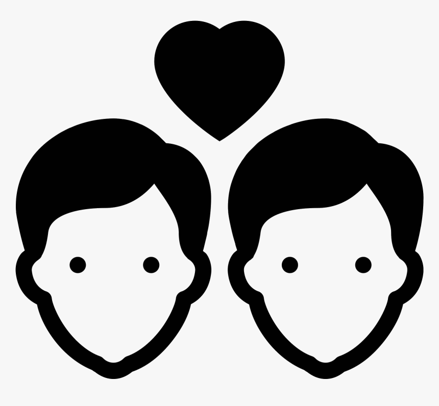 Gay Marriage Filled Icon Clipart , Png Download - Same Sex Marriage Png, Transparent Png, Free Download