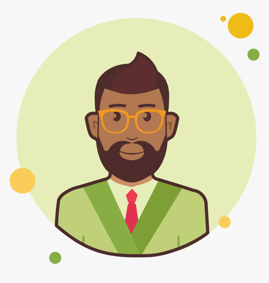 Business Man With Beard Icon - Portable Network Graphics, HD Png Download, Free Download