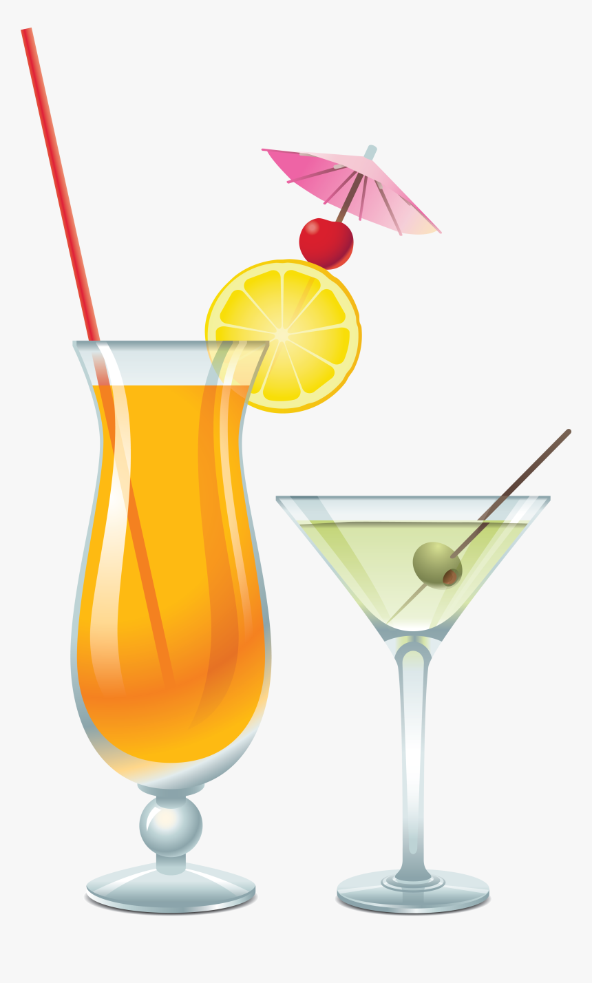 Transparent Cocktail Png - Drink Vector, Png Download, Free Download