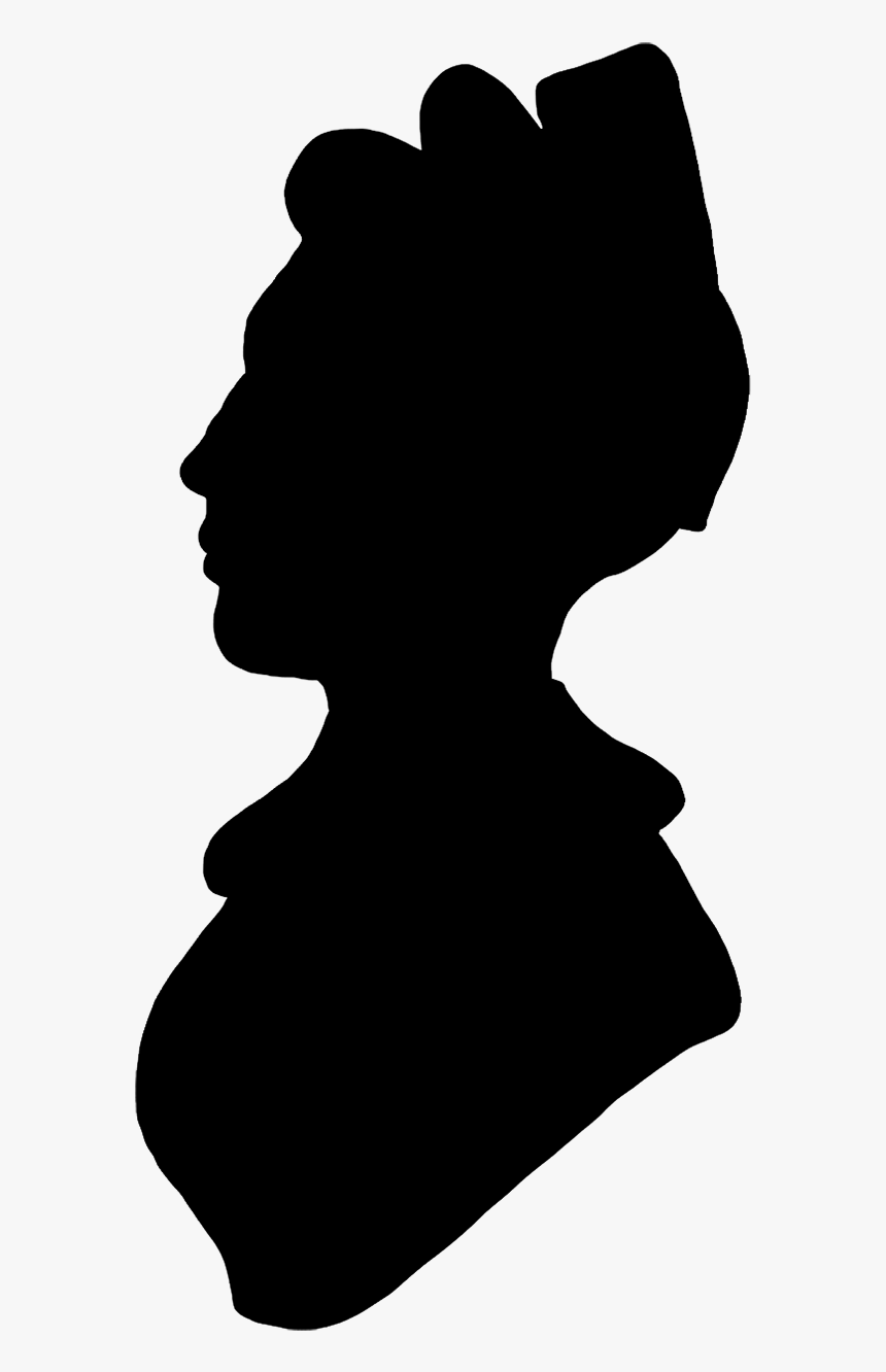 Victorian Silhouette Clipart - Victorian Woman Silhouette, HD Png Download, Free Download