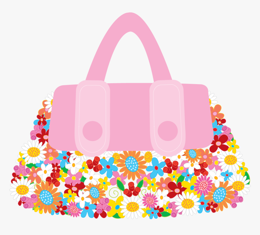 Handbag Vector Png - Pink Bag Vector Png, Transparent Png, Free Download